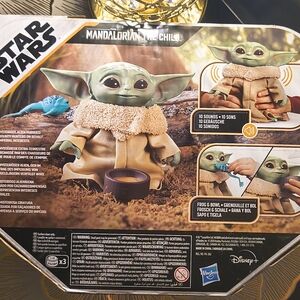 Hasbro Star Wars The Child Interactive Toy - Green and Brown
